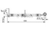 BOSCH 1 987 481 619 Brake Hose